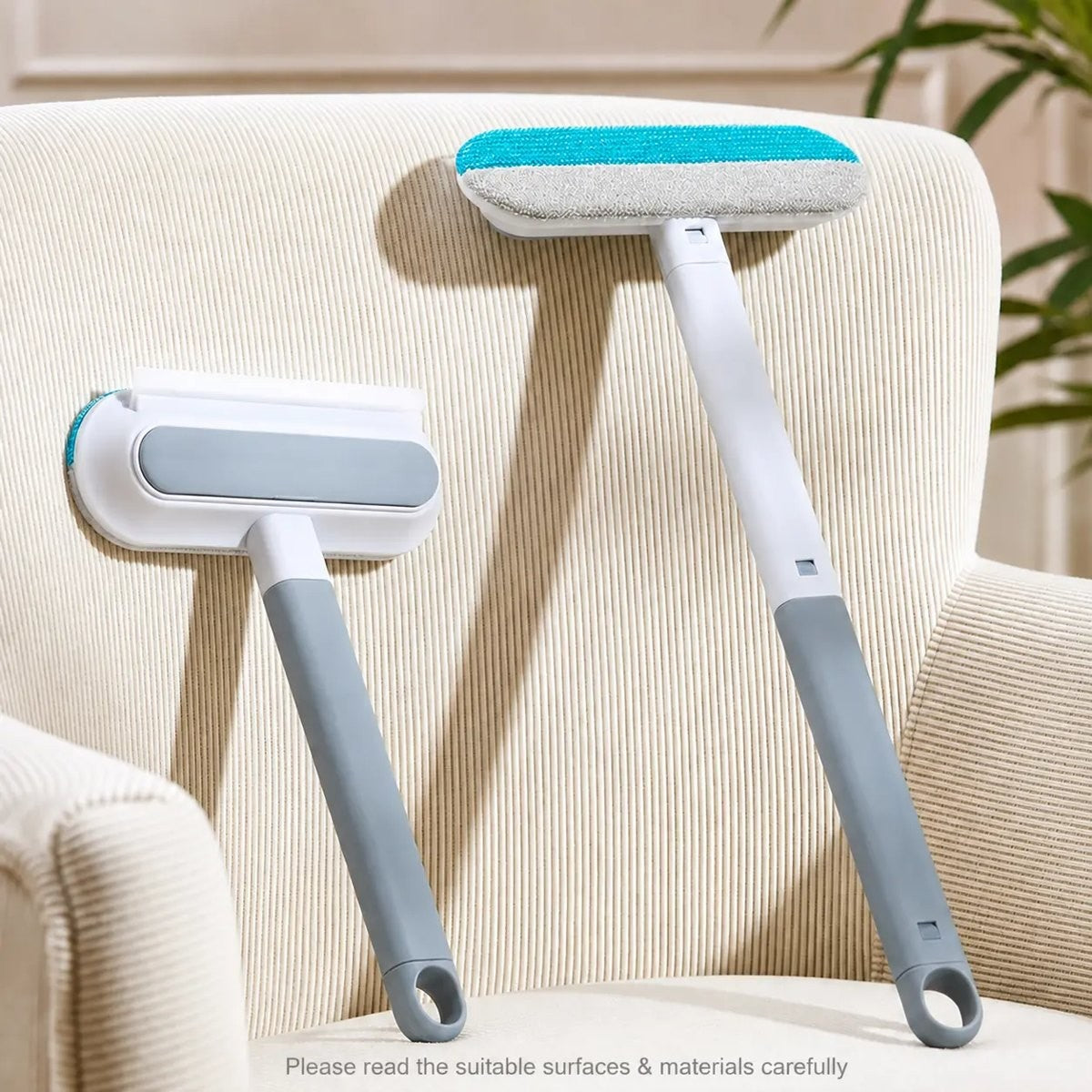Brush on an armchair